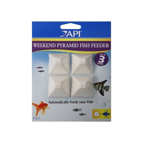 API Weekend Pyramid Fish Feeder 4 x 3 day - FISH HUT AQUA AND PET SUPPLIES - #location#