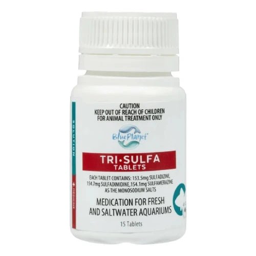 BP TRI SULFA TABLETS 15PK - FISH HUT AQUA AND PET SUPPLIES - #location#