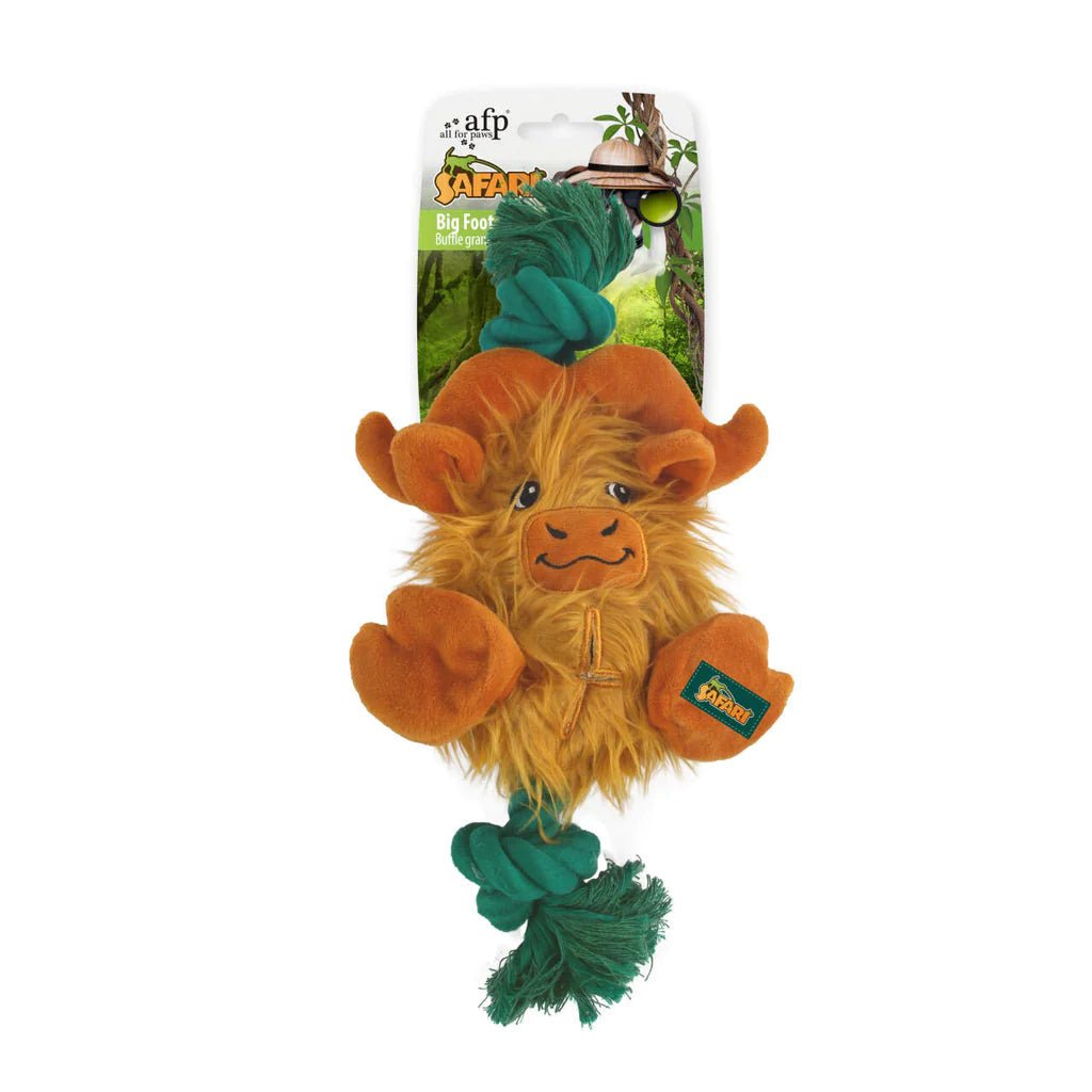 Safari Big Foot Buffalo with Rope 31 x 17cm - FISH HUT AQUA AND PET SUPPLIES - #location#