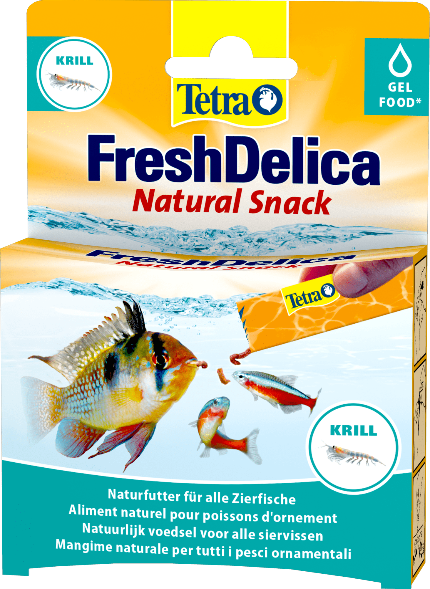 Tetra FreshDelica Krill 48g (16×3g) - FISH HUT AQUA AND PET SUPPLIES - #location#