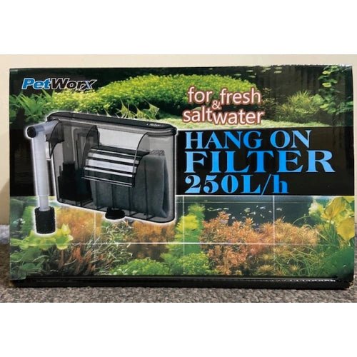 HANG ON FILTER SLIMLINE 250LPH - FISH HUT AQUA AND PET SUPPLIES - #location#