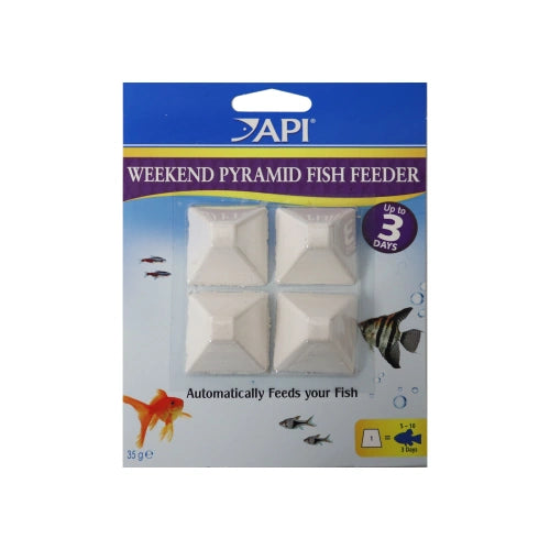 API Weekend Pyramid Fish Feeder 4 x 3 day - FISH HUT AQUA AND PET SUPPLIES