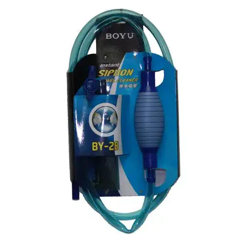 Boyu Automatic Gravel Siphon with Hand Pump - FISH HUT AQUA AND PET SUPPLIES