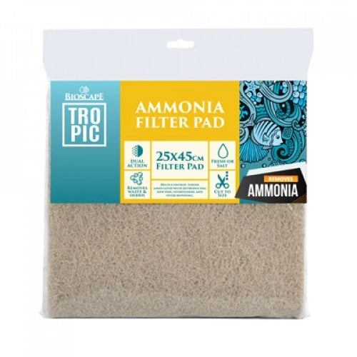 Bioscape Ammonia Extraction Pad 25 x 45cm - FISH HUT AQUA AND PET SUPPLIES