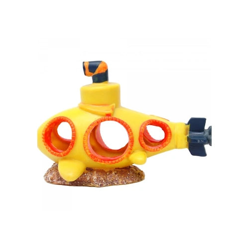 Bioscape Fantasy Yellow Submarine 15 x 11cm - FISH HUT AQUA AND PET SUPPLIES