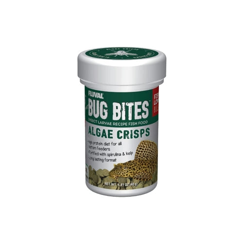 Fluval Bug Bites Algae Wafers 100gm - FISH HUT AQUA AND PET SUPPLIES