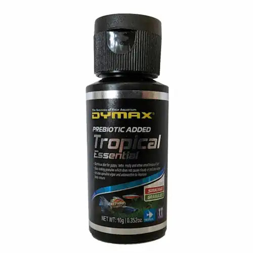 DYMAX TROPICAL ESSENTIAL 10G SINKING GRANULES - FISH HUT AQUA AND PET SUPPLIES