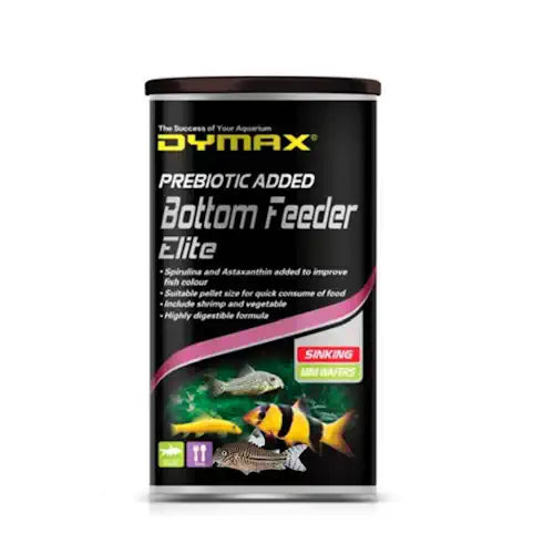 Dymax Bottom Feeder Elite 60g with Garlic Extract - FISH HUT AQUA AND PET SUPPLIES