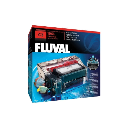 Fluval C3 Hang On Filter Up To 190 Litre - FISH HUT AQUA AND PET SUPPLIES