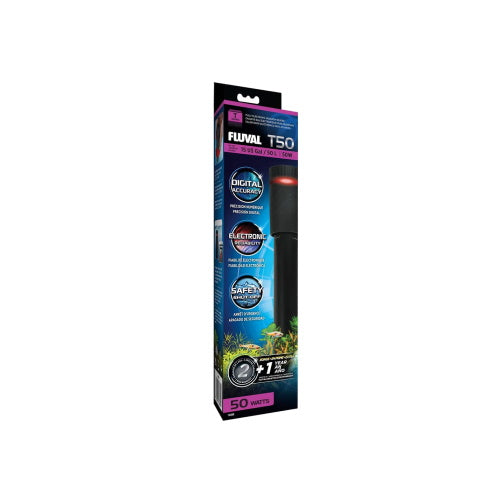 Fluval T Electronic Heater 50w - FISH HUT AQUA AND PET SUPPLIES