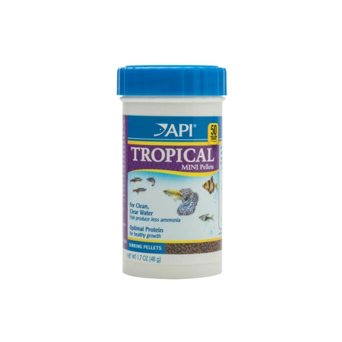 API Tropical Pellet Food (Mini) 48gm - FISH HUT AQUA AND PET SUPPLIES