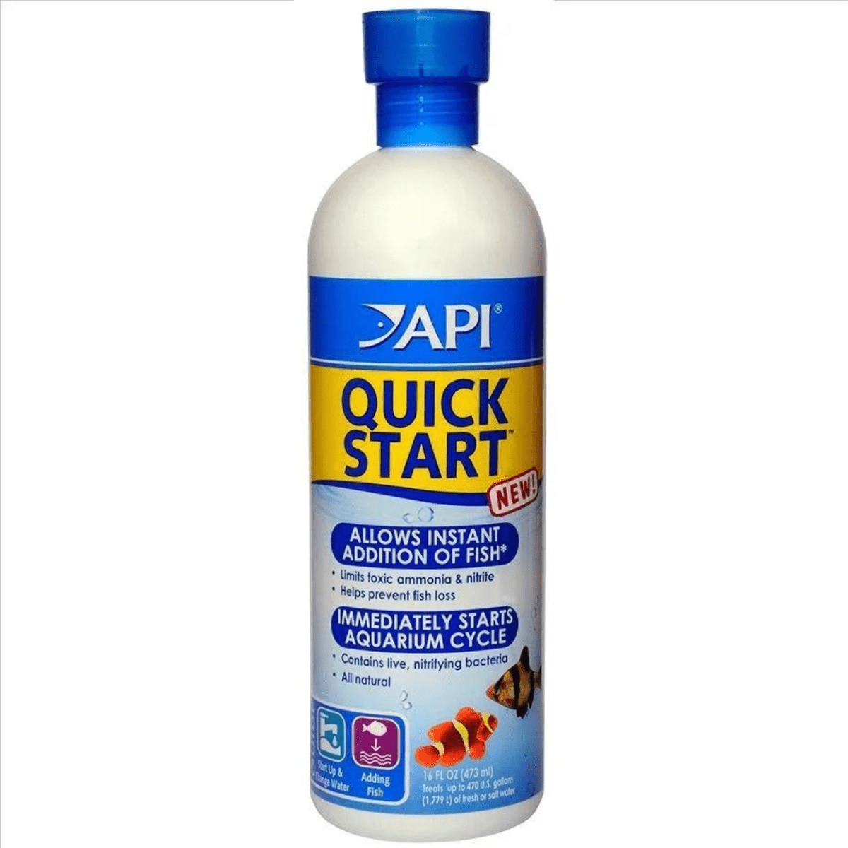 API Quick Start 237ml - 473ml - FISH HUT AQUA AND PET SUPPLIES - #location#