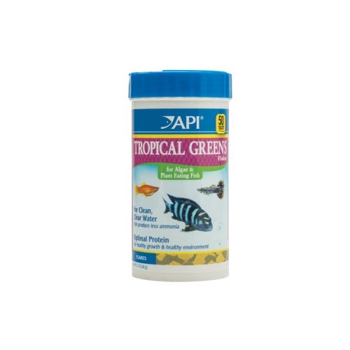 API Tropical Greens Flakes 31gm - FISH HUT AQUA AND PET SUPPLIES - #location#