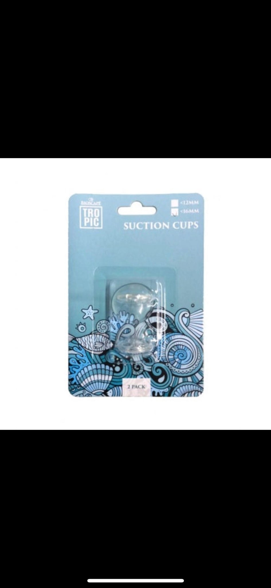 Bioscape Airline Suction Cups 2 Pack - FISH HUT AQUA AND PET SUPPLIES - #location# Main image