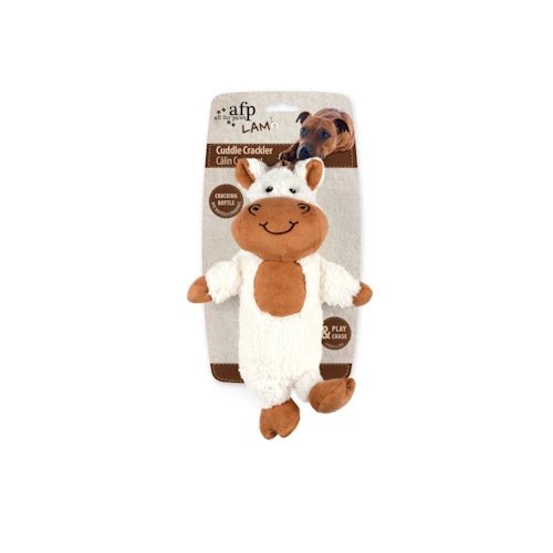 Cuddle Cracklers Horse Dog Toy 28 x 19cm - FISH HUT AQUA AND PET SUPPLIES - #location#