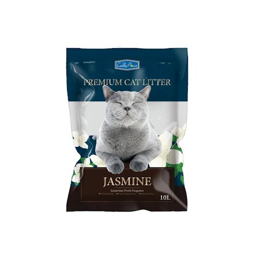 Cuddly Paws Bentonite Cat Litter Jasmine - 2.8 kilo - FISH HUT AQUA AND PET SUPPLIES - #location#