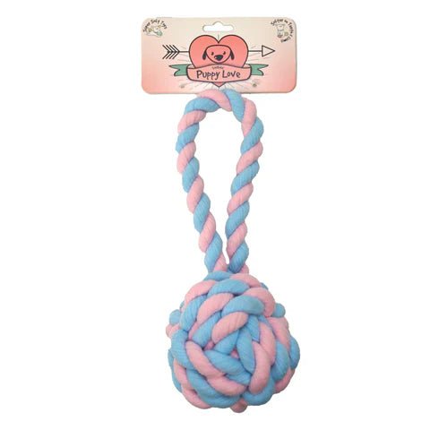 Puppy Love Ball Pitch Toy 22cm - FISH HUT AQUA AND PET SUPPLIES - #location#