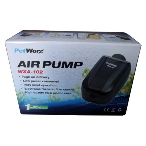 PETWORX 102 SINGLE AIR PUMP - FISH HUT AQUA AND PET SUPPLIES - #location# Main image