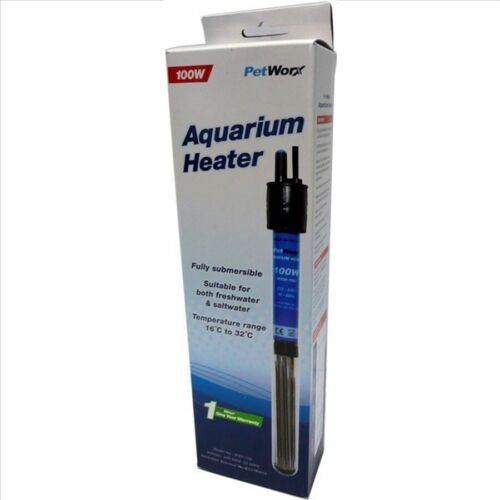 PETWORX AQUARIUM HEATER 100W - FISH HUT AQUA AND PET SUPPLIES - #location#