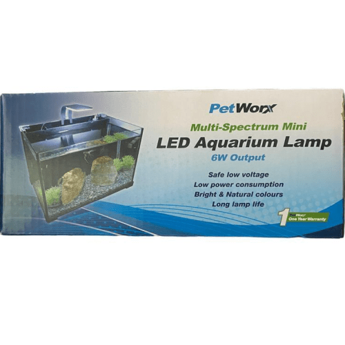 PETWORX MINI LED 6W LIGHT - FISH HUT AQUA AND PET SUPPLIES - #location#